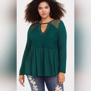 Emerald Green Blouse
